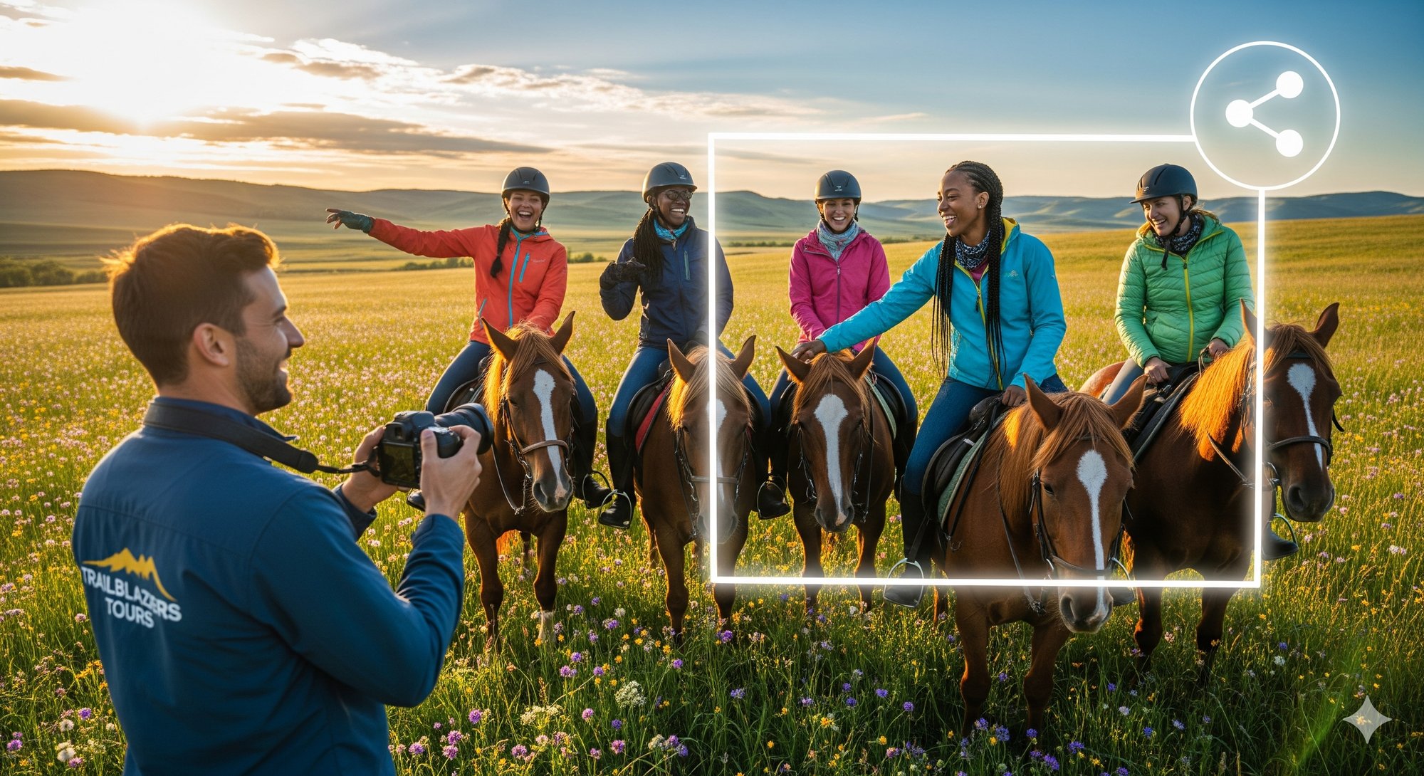 Horseback tour