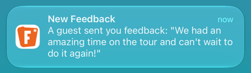 Notification cropped
