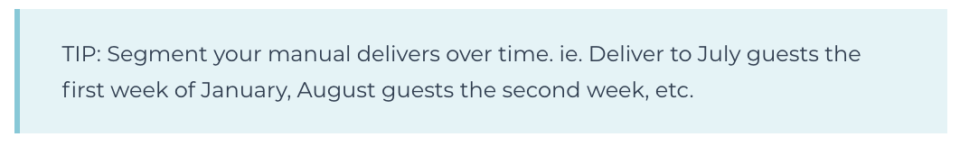 Manual Reminder Tip